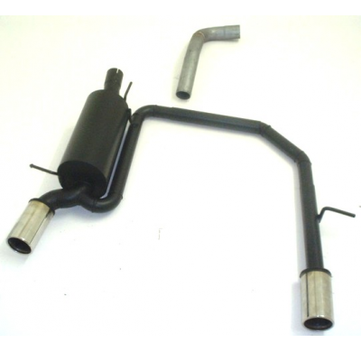 Escape Trasero Con Salida De Escape Izquierdo Y Derecho Friedrich Vw Polo 9n / 9n2  Año: 2001-04/2005 Hatchback  1.2l 40/47kw /