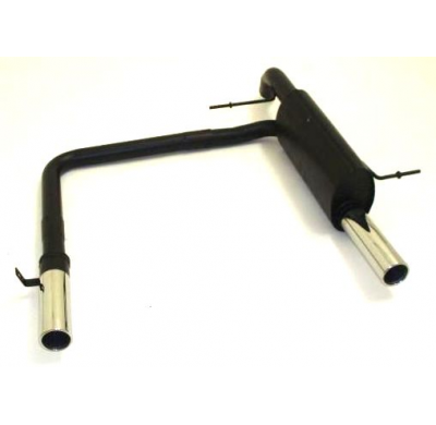 Escape Trasero Con Salida De Escape Izquierdo Y Derecho Friedrich Mazda 2 De/De1  Desde Año: 10/2007  1.3l 55/63kw / 1.4l Mzr-Cd