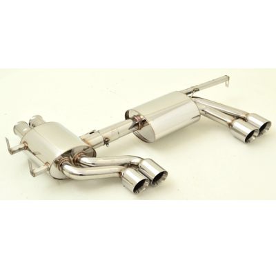 Escape Trasero Con Salida De Escape Izquierdo Y Derecho (Versión De Carrera) Friedrich Bmw 3er E46 M3/Csl  Año: 2001-2006  3.2l