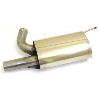 Silenciador Medio Hueco De 63,5 Mm Friedrich Audi A4 B5 2wd  Año: 95-2000 Sedan & Avant  1.6l 74/75kw / 1.8l 92kw / 1.8l Turbo 1