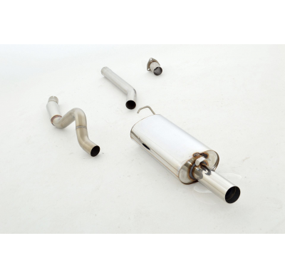 Sistema De Catback Racing De 63,5 Mm Friedrich Opel Kadett E  Año: 88-91 Cc/Hatchback  2.0l 16v Gsi 110kw