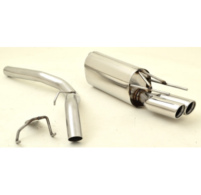 Sistema De Catback Racing De 63,5 Mm Friedrich Opel Calibra Turbo  Año: 92-96  2.0l 16v Turbo 150kw