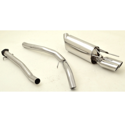 Sistema De Catback Racing De 63,5 Mm Friedrich Opel Calibra  Año: 93-97 (No Automatico)  2.0l 16v 100kw / 2.0l 16v 110kw (2wd De