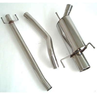 Sistema De Catback Racing De 63,5 Mm Friedrich Opel Corsa C  Año: 2000-2006  1.0l 12v 43/44kw / 1.2l 16v 55/59kw / 1.3l Cdti 51k