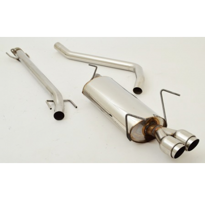 Sistema De Catback Racing De 63,5 Mm Friedrich Opel Vectra B  Año: 95-01/99 Sedan, Hatchback & Caravan / Con Gancho Remolque  1.