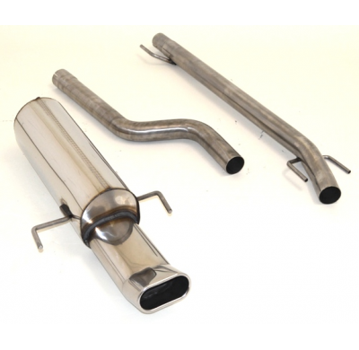Sistema De Catback Racing De 63,5 Mm Friedrich Opel Astra H Gtc  Desde Año: 2005  1.3l Cdti 66kw / 1.4l 66kw / 1.6l 77/85kw / 1.