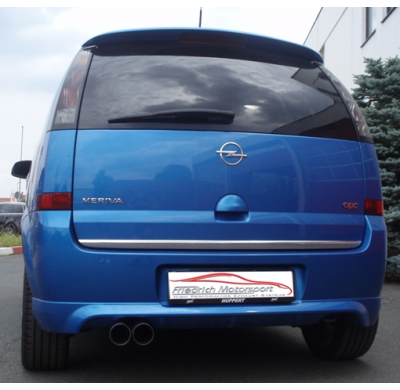 Sistema De Catback Racing De 63,5 Mm Friedrich Opel Meriva a Opc  Año: 2005-2010  1.6l 16v Turbo 132kw