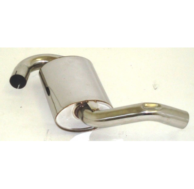 Silenciador Medio Hueco De 63,5 Mm Friedrich Vw Golf Iii Variant / Vento  Año: 92-99  1.4l 44kw / 1.6l 55/74kw / 1.8l 55/66kw /