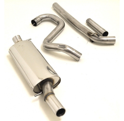 Sistema De Catback Racing De 63,5 Mm Friedrich Vw Corrado  Año: 07/91-95 Desde Ch.No.. 50-N-0000001  1.8l 16v 100kw / 1.8l G60 1