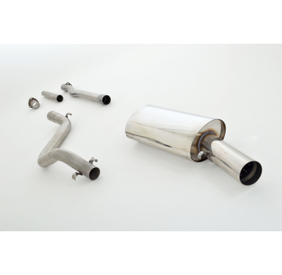 Sistema De Catback Racing De 63,5 Mm Friedrich Vw Golf I & Cabrio  Año: 74-83 / Hatchback & Convertible 1.1l 37kw / 1.3l 44kw /
