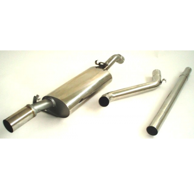 Sistema De Catback Racing De 63,5 Mm Friedrich Vw Corrado  Año: 88-07/91 Hasta Ch.No. 50-M-021000  1.8l 16v 100kw / 1.8l G60 118