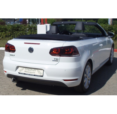 Sistema De Catback Racing De 63,5 Mm Friedrich Vw Golf Vi Cabrio  Desde Año: 06/2011 2wd  1.2l Tsi 63/77kw / 1.4l Tsi 90/118kw /