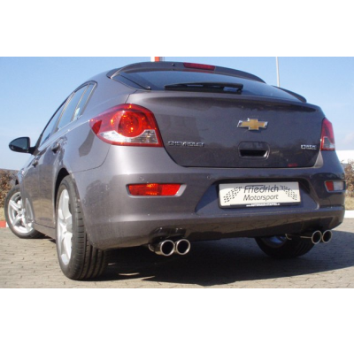 Sistema De Catback De 63,5 Mm Con Salida De Escape Izquierdo Y Derecho Friedrich Chevrolet Cruze Hatchback 5-Puertas  Desde Año: