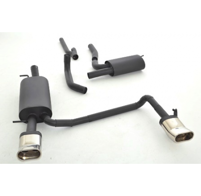 Sistema De Catback De 63,5 Mm Con Salida De Escape Izquierdo Y Derecho Friedrich Audi A4 B5  Año: 95-2000 2wd Sedan & Avant  2.4