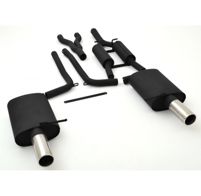 Sistema De Catback De 63,5 Mm Con Salida De Escape Izquierdo Y Derecho Friedrich Audi A4 B6 (8e/8h) Quattro  Año: 2000-2004 Seda