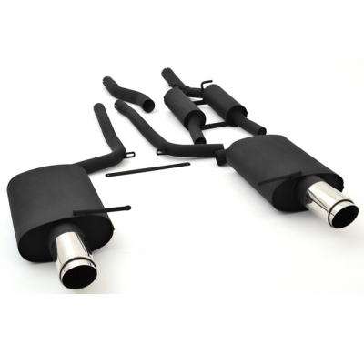 Sistema De Catback De 63,5 Mm Con Salida De Escape Izquierdo Y Derecho Friedrich Audi A4 B6 (8e/8h) Quattro  Año: 2000-2004 Seda