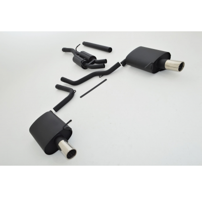 Sistema De Catback De 63,5 Mm Con Salida De Escape Izquierdo Y Derecho Friedrich Audi A4 B7 (8ec/8ed/8h) 2wd  Año: 11/2004-2008