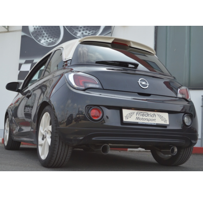 Sistema De Catback De 63,5 Mm Con Salida De Escape Izquierdo Y Derecho Friedrich Opel Adam  Año: 12/2012-06/2018  1.2l 51kw  Sin