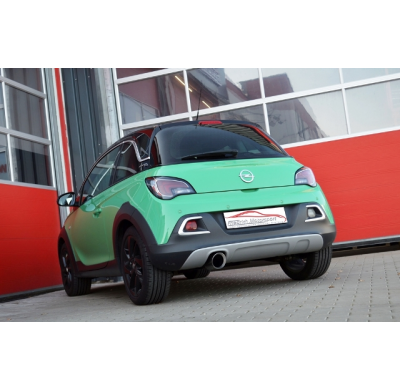 Sistema De Catback De 63,5 Mm Friedrich Opel Adam Rocks  Año: 2014-06/2018  1.0l Turbo 66/85kw / 1.4l 64/74kw  Sin Filtro Partic