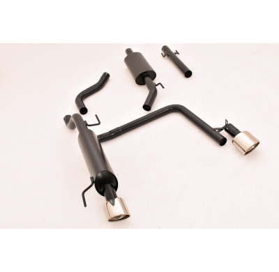 Sistema De Catback De 63,5 Mm Con Salida De Escape Izquierdo Y Derecho Friedrich Opel Corsa E   Desde Año: 11/2014  1.2l 51kw /