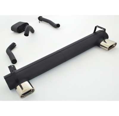 Sistema De Catback De 63,5 Mm Con Salida De Escape Izquierdo Y Derecho Friedrich Opel Calibra  Año: 93-97 (No Automatico)  2.0l