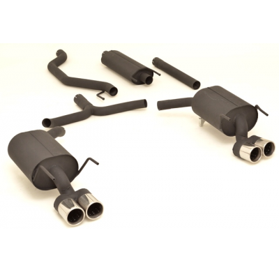 Sistema De Catback De 63,5 Mm Con Salida De Escape Izquierdo Y Derecho Friedrich Opel Vectra C  Desde Año: 2002 Sedan & Hatchbac