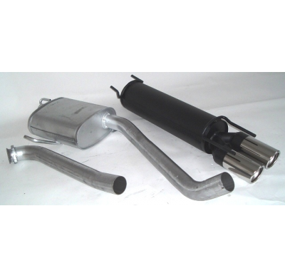 Sistema De Catback De 63,5 Mm Friedrich Opel Omega B  Año: 94-99 Sedan  2.0l Dti 16v 74kw / 2.5l Td 96kw