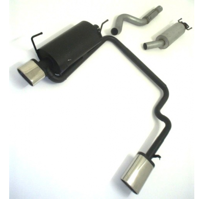 Sistema De Catback De 63,5 Mm Con Salida De Escape Izquierdo Y Derecho Friedrich Opel Astra F  Año: 91-98 Cc/Hatchback  1.4l 44/