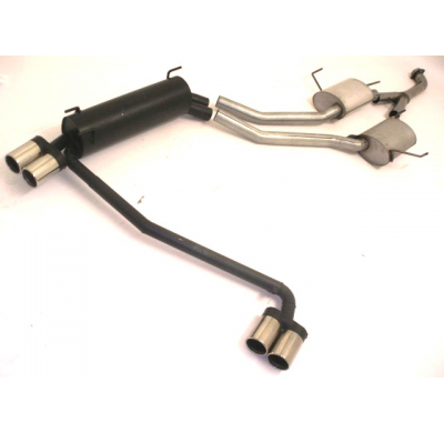 Sistema De Catback De 63,5 Mm Con Salida De Escape Izquierdo Y Derecho Friedrich Opel Omega B  Año: 09/99-2003 Caravan  2.2l 16v