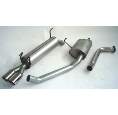 Sistema De Catback De 63,5 Mm Friedrich Opel Omega B  Año: 94-99 Caravan  2.0l Dti 16v 74kw / 2.5l Td 96kw