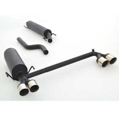 Sistema De Catback De 63,5 Mm Con Salida De Escape Izquierdo Y Derecho Friedrich Opel Astra G Coupe  Año: 2000-2004   Cabrio  Añ