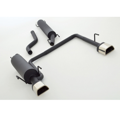 Sistema De Catback De 63,5 Mm Con Salida De Escape Izquierdo Y Derecho Friedrich Opel Astra G  Año: 98-2004 Caravan  1.6l 55/62k