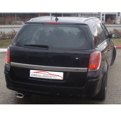Sistema De Catback De 63,5 Mm Friedrich Opel Astra H Caravan  Desde Año: 2003  1.4l 55/66kw / 1.6l 77/85kw / 1.7l Cdti 59/74/81/