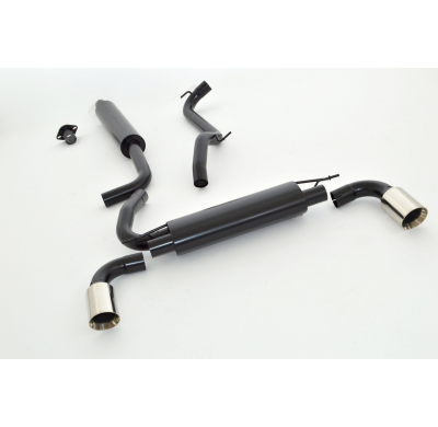 Sistema De Catback De 63,5 Mm Con Salida De Escape Izquierdo Y Derecho Friedrich Ford Focus Iii Sedan 4-Puertas Dyb  Desde Año: