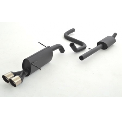 Sistema De Catback De 63,5 Mm Friedrich Ford Fiesta Ja8  Año: 10/2008-12/2012  1.4l Tdci 51kw / 1.6l Tdci 55/66/70kw