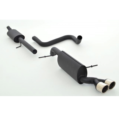 Sistema De Catback De 63,5 Mm Friedrich Ford Fiesta Ja8 Sport Facelift  Desde Año: 01/2013  1.0l Ecoboost 92/103kw Black-/ Red-E