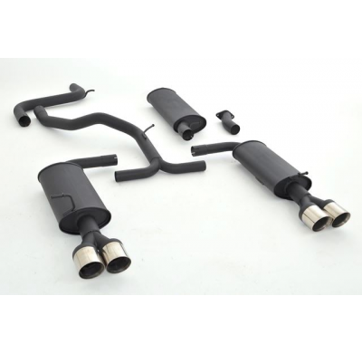 Sistema De Catback De 63,5 Mm Con Salida De Escape Izquierdo Y Derecho Friedrich Ford Mondeo (Bwy)  Año: 2000-03/2007 Turnier  2