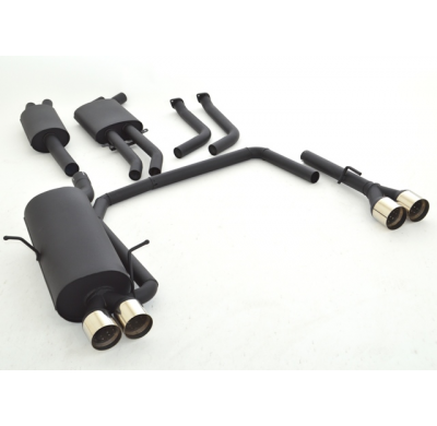 Sistema De Catback De 63,5 Mm Con Salida De Escape Izquierdo Y Derecho Friedrich Bmw 3er E46  Año: 98-2000 Sedan, Coupe & Tourin