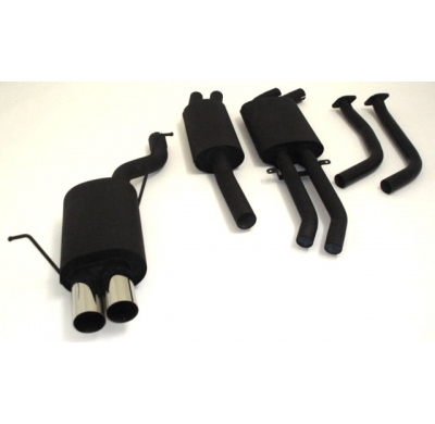 Sistema De Catback De 63,5 Mm Friedrich Bmw 3er E46 325ti Compact  Año: 2000-2004  325ti 141kw