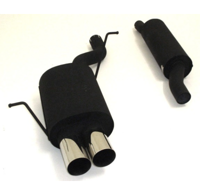 Sistema De Catback De 63,5 Mm Friedrich Bmw 3er E46 316ti/318ti Compact  Año: 2000-2004  316ti 85kw / 318ti 105kw