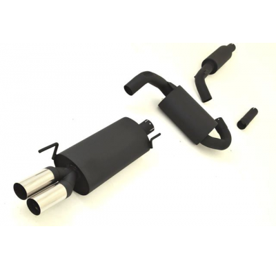 Sistema De Catback De 63,5 Mm Friedrich Vw Golf Iii & Cabrio  Año: 91-98 / Hatchback & Convertible Yoc 91-98 / Golf Iv Cabrio  A