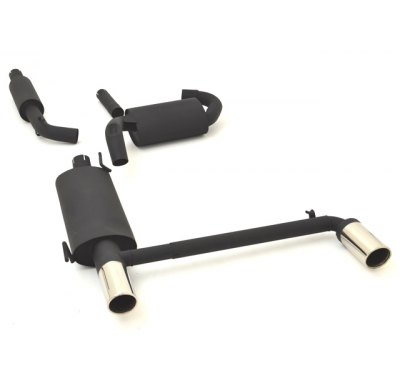 Sistema De Catback De 63,5 Mm Con Salida De Escape Izquierdo Y Derecho Friedrich Vw Golf Iii & Cabrio  Año: 91-98 / Hatchback &