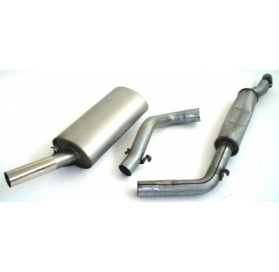 Sistema De Catback De 63,5 Mm Friedrich Vw Scirocco I  Año: 74-81  1.3l 44kw / 1.5l 51kw / 1.6l 53/55/63/81kw