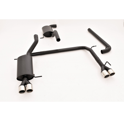 Sistema De Catback De 63,5 Mm Con Salida De Escape Izquierdo Y Derecho Friedrich Vw Passat 3c B6  Año: 2005-2010 Variant (2wd)