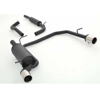 Sistema De Catback De 63,5 Mm Con Salida De Escape Izquierdo Y Derecho Friedrich Vw Polo 9n3  Año: 04/2005-2009 Hatchback  1.2l