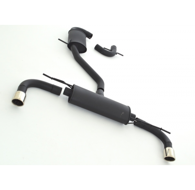 Sistema De Catback De 63,5 Mm Con Salida De Escape Izquierdo Y Derecho Friedrich Vw Golf Vi  Año: 10/2008-2012 2wd  1.4l 59kw /