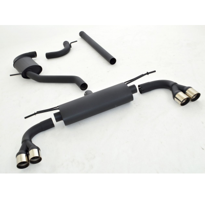 Sistema De Catback De 63,5 Mm Con Salida De Escape Izquierdo Y Derecho Friedrich Vw Golf Vii  Año: 08/2012-02/2017 2wd  1.4l Tsi