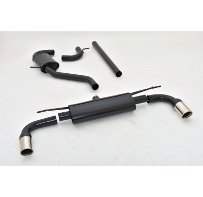 Sistema De Catback De 63,5 Mm Con Salida De Escape Izquierdo Y Derecho Friedrich Vw Golf Vii  Desde Año: 03/2017- 2wd  1.4l Tsi