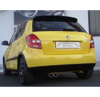 Sistema De Catback De 63,5 Mm Friedrich Skoda Fabia Ii Monte Carlo (5j)  Año: 2011-06/2014 Hatchback  1.2l 51kw / 1.2l Tsi 63/77