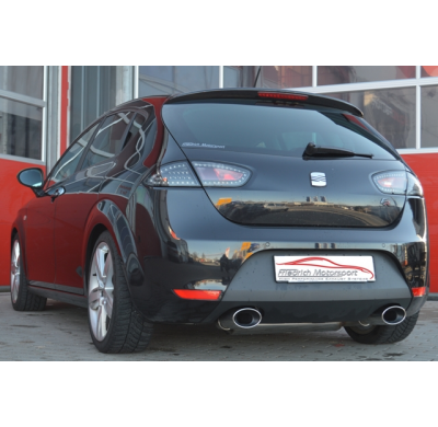 Sistema De Catback De 63,5 Mm Con Salida De Escape Izquierdo Y Derecho Friedrich Seat Leon 1p Fr/Cupra/R  Año: 2005-2012  2.0l T